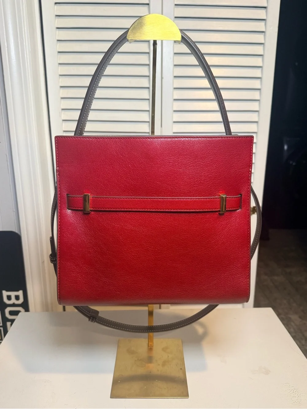 Tory Burch Small Lee RADZIWILL Double Bag in Ruby